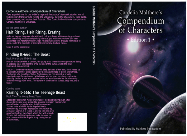 Cordelia's Compendium of Characters Book cover